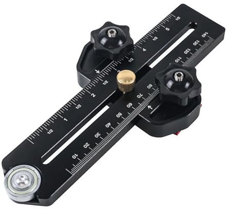 Gabarits fins étendus pour sciage de table - Guide de clôture pour table de sciage - Accessoires de sciage de table