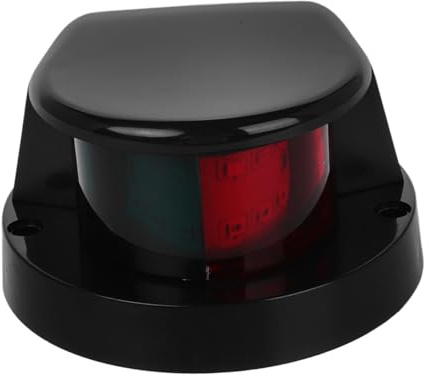 TOGEVAL Bugnavigationslichter Led Mit 12 Leds Rot Und Grün Robuste Marine Bootsnavigationslampen Auspc Für Yachten Schnellboote Pontons Und Fischerboote Energiesparend Und Universell Einsetzbar