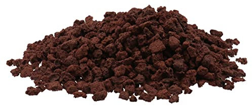 BESPORTBLE 500g Vulkangestein Für Aquarien Dunkelrote Filtersteine Für Fischbecken-Dekoration Aquariumzubehör Für Klare Wasserqualität Und Natürliche Gestaltung