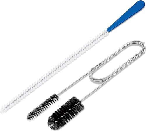 Drain Unblocker Cleaner Brush Tool - 2PCS Shower Drain Unblocker Gunk Remover Kitchen Sink Unblocker Tool, Bathroom Hair Plug Hole Unblocker for Shower (2 PCS)