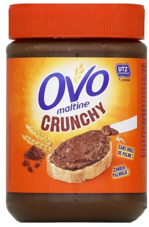 Pâte À Tartiner Crunchy OVOMALTINE 360g/Boite - Offres de 1, 2, 3 et 4 Boites - Livraison Gratuite France (2 boites)