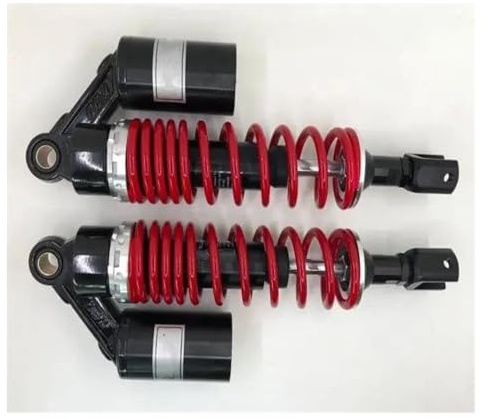 Motorcycle Shock Absorber For Suzuki For Kawasaki Scooter ATV Quad Air Absorber Suspension Universal 13.5 340mm Motorcycle Shock Absorbers Clamp