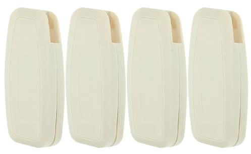 JECOMPRIS 4 Tensores de Cordón para Persianas Verticales y Enrollables Accesorios de Plástico Manija Cuadrada Abierta Contrapeso para Cortinas de Gasa Suave Kit de 4 Piezas para Hogar