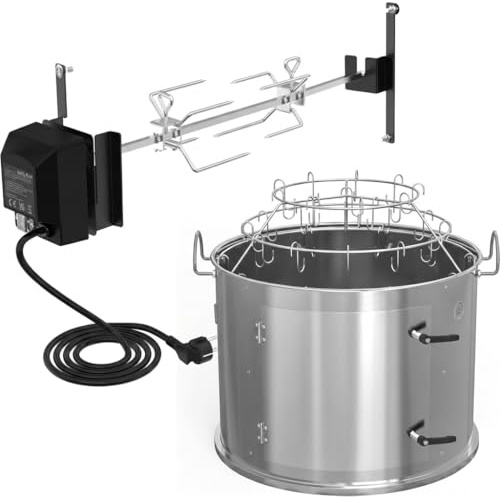 Onlyfire Kit de Tournebroche pour Barbecue Charbon Weber 57 cm