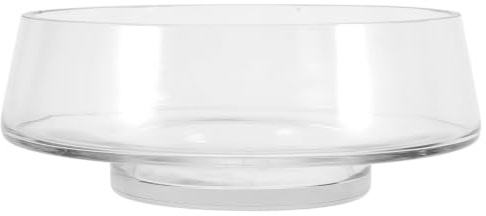 YARNOW Large Opening Glass Bowl Vase for Succulents and Plants, Versatile Decorative Glass Terrarium for Home Decor and Parties, Elegant Unique Tabletop Propagation Jar