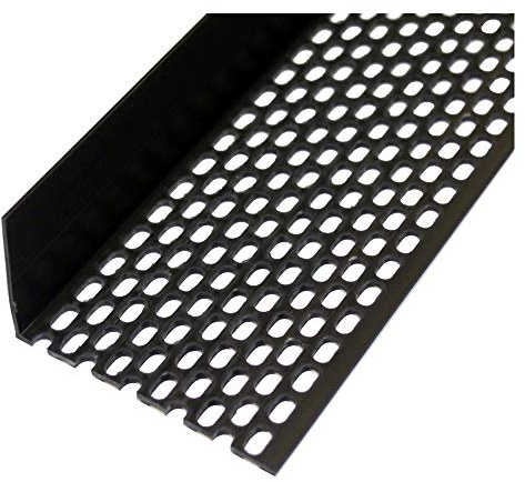 Lüftungsprofil 30 x 90 schwarz/Bd a 10 x 2,5 m Stäbe
