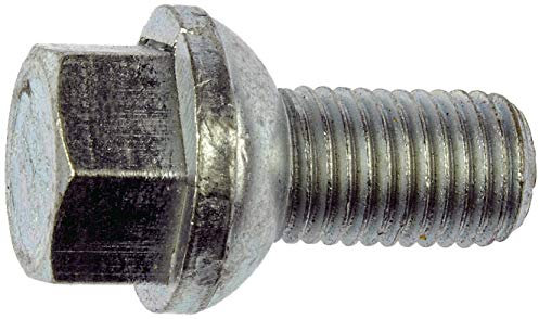 Dorman 610-249 M12-1.50 Wheel Bolt - 17 mm Hex, 19 mm Thread Length Compatible with Select Audi/Mercedes-Benz/Volkswagen Models, 10 Pack