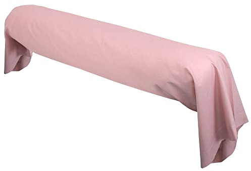 Linnea Taie de traversin uni 230X43 cm 100% Coton Alto Macaron