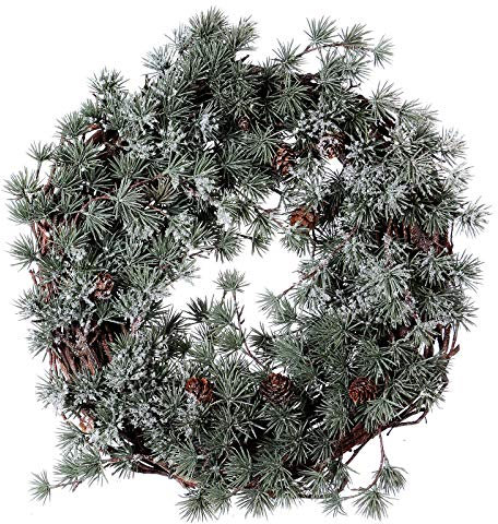 Holyart Kranz gefroren Lärche Durchmesser 45cm