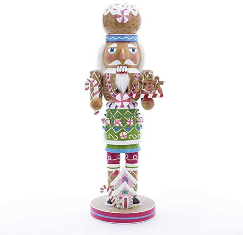 Kurt Adler 16-Inch Wooden Gingerbread Nutcracker