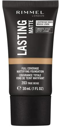 Rimmel Foundation Lasting Matte 203