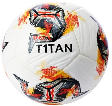 T1TAN Dragon Matchball Taille 5 pour Les Clubs - Ballon de Foot Hommes et Femmes Taille 5 - Ballon Thermo-lié - sans Couture