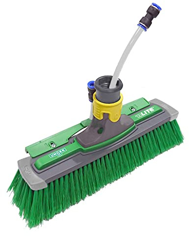 Unger NFK28 nLite Power Bürste Komplett, Gesplissen, Grün, 28cm Größe