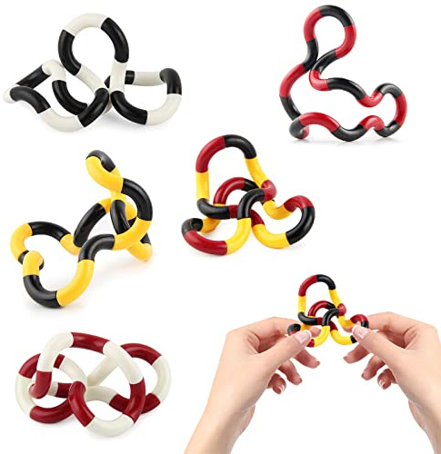Wickelspielzeug Stressabbau,Fidget Twister Handspielzeug,Hand Tangles Wickelspielzeug,Hand Eye Coordination Toy ,Ideal für EIN kleines Spielzeug zum Stressabbau in der Freizeit