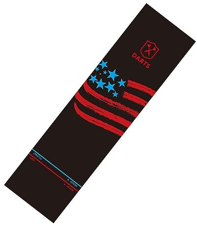 QCHIAN Rutschfester Dart-Teppich, Gummi-Dart-Bodenmatte, rutschfeste Dart-Bodenmatte mit Wurflinien, 4 mm Dicker Bodenschutz for alle Darts