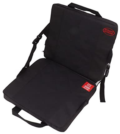 QANYEGN Rechargeable Heated Seat Cover, Portable Heated Cushion Heated Stadium Seat Chair Pad for Home, Office, Camping