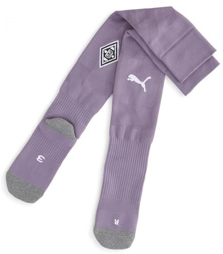 PUMA Borussia Mönchengladbach Stutzen Team GK Replica Socks 773342 Purple Charcoal-Ravish 47-49
