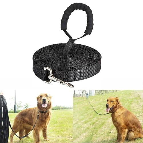 Laisse Chien Longe de Dressage 5m-30m avec Poignée