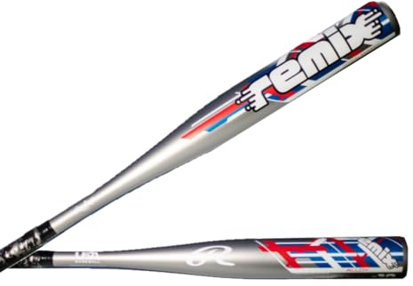 Rawlings | Remix USA Baseball Bat | -10 | 1 Pc. Aluminum | 2 1/4 Barrel | 26 Inch