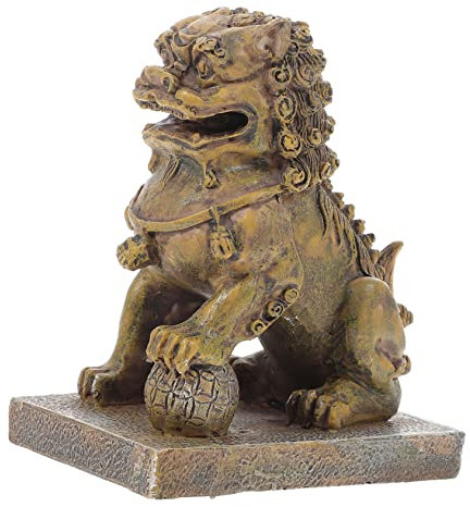 BESPORTBLE Aquarium Dekoration Einzigartiges Löwenhöhlen-Ornament Aus Kunstharz Aquarium-zubehör