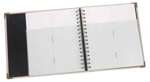 PHENOFICE Álbum De Entradas Portátil Para Coleccionistas Gris, Organizador De Billetes Sueltos, Libro Almacenamiento Papel Resistente, Uso Viajes y Eventos, Obsequio Para Familiares y Amigos