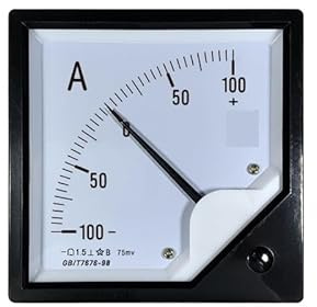 Amperometro CC bidirezionale 6C2 75mv, 50a±100a 150a più o meno 200a 400a amperometro a puntatore(DC -600A To 600A)