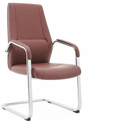 Hhmmei2024-23 Ergonomischer Schreibtischstuhl Einfacher, moderner Bürostuhl, Arbeitsstuhl, Luxus-Drehstuhl, Büro, kann Büromöbel anheben Bürostuhl(Red)