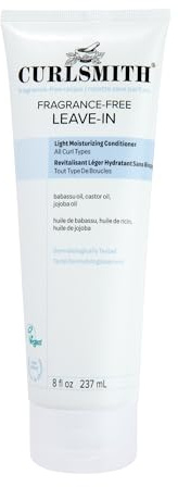 Curlsmith Fragrance-Free Leave-In Conditioner – Lightweight Moisturising Cream & Hydrating - Dermatologically Tested – Ideal For All Curl Types
