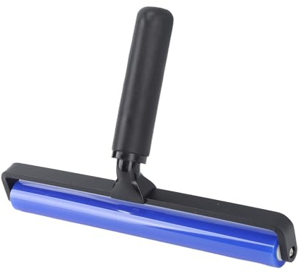 Rodillo de Pelusa Pegajosa, Rodillo de Eliminación de Polvo Medio, Rodillo de Polvo de Película de Pantalla de Pantalla, Roller de Película de Pantalla Viscosidad Azul Silicona