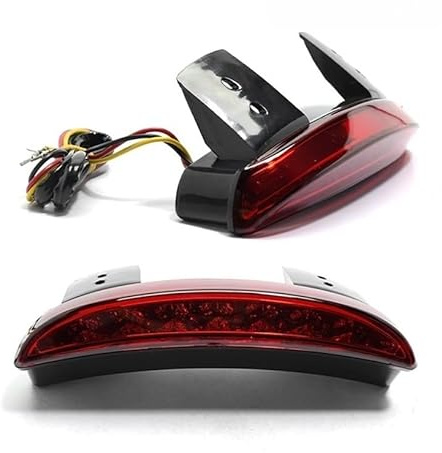 Piloto Trasero luz Freno Moto Accesorios para Motocicleta: Luz Trasera LED, luz de Freno, luz de Advertencia, luz Trasera, indicador, Luces de señalización para XL883/XL1200 833