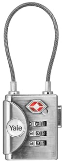 Yale Locks yalytp332 TSA hänglås 32 mm mjuk bygel