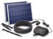 esotec Solar Bachlaufset 70 3400 PRO, Komplettset, Bachlaufpumpe 3400l/h, Solarmodul 70Wp, Erdspieß, Teichpumpe, DIY Solarbrunnen, Wasserspiel, Komplettset, 3m 101966