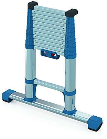 Zarges 13-Stufen Aluminium Teleskopleiter 3.8 m