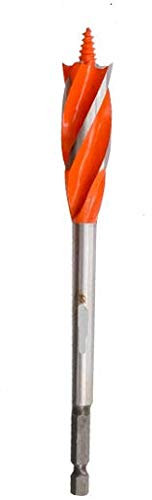 Wood Drilling Bits, Hex Shank Twist Drill Bit High-Carbon steel Auger Wood Drill Bit, Woodworking Tools (22mm)