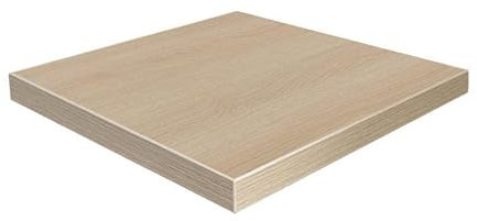 Firstlaser GmbH Dekorspanplatte Eiche natur als Tischplatte, Schreibtischplatte, Arbeitsplatte, 42x60 cm, Stärke: 19 mm