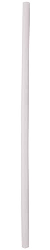 Franz Mensch NATUREStar Bio Papiertrinkhalme Jumbo, einfarbig, weiß, ø 8 mm, 250 mm | FSC®-Mix, 2100 Stück (21 x 100 Stück), Strohhalme für Cocktails, nachhaltiger Trinkhalm