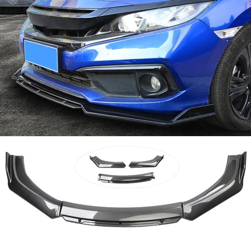 arzarf Frontspoiler Lippe, für Ford Focus IV Sedan 2018-2023 Frontstoßstangenlippe Auto Frontstoßstange Splitter Lippenspoiler Bodykit Modified Zubehör,D