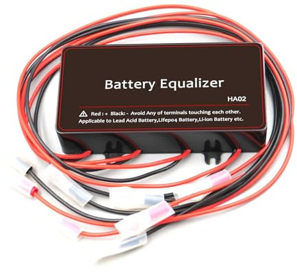 Batterie numérique à LED, à l'acide au lithium, 4 x 12 V