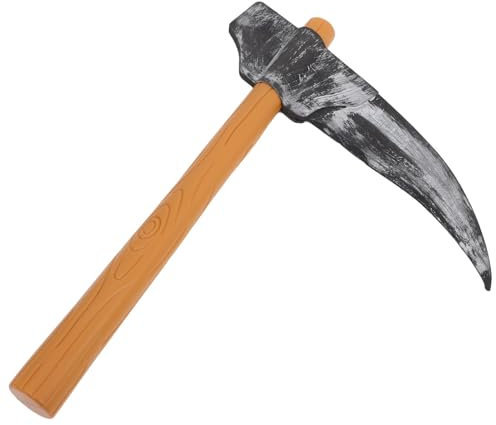 ABOOFAN Schaumstoff-Spitzhacke-Spielzeug Halloween-Kostüme Handgehaltener Zwerg Cosplay-Spitzhacke Cosplay-Zwerg-Zubehör Für Karneval Halloween-Kostüme Party