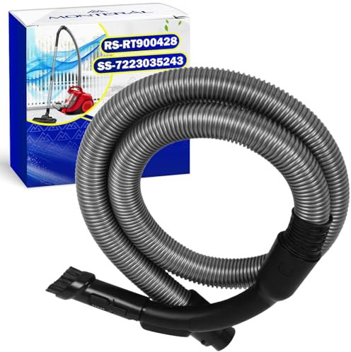 Tubo Flexible Aspiradora 1,5 m con Código Original RS-RT900428 SS-7223035243 para Rowenta - Garantía de 10 Años - MONTERAL