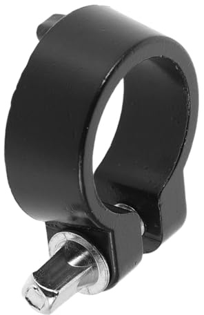 Speichersperre 25mm Montageklemme für Drumsets Schwarz | Metall, Verschleißfest und Rutschhemmend, Verdrehsicheres Design, 25-mm Kompatibilität