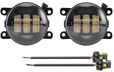 Generisch Paar Nebelscheinwerfer DRL Tagfahrlicht LED Rechts Links Ø91 mm H8/H11 Plug & Play