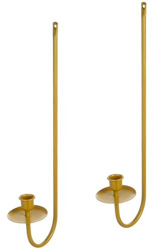 ULTECHNOVO 2piezas Candelabros De Pared De Metal Decoración Clásica para Instalación