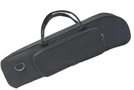 Trompeten Gigbag Gepolstert aus Oxford Gewebe mit Schultergurt | 5 Mm Polsterung, Seitentasche und Griff, Wasserabweisend, für Junge Trompetenspieler