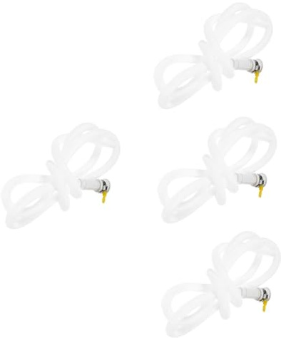 DIYEAH 4pcs Air Conditioner Drain Hose Flexible Tube Replacement for Portable Ac Drainage System