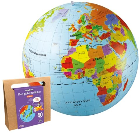 CalyGlobe – Mi globo inflable Le Monde – Francés – Ref. 019KF