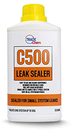 Concentrated Leak Sealer - Boiler Central Heating System (C500) | 500ml concentrate, treats a standard heating system up to 100L - seal small leaks and weeps