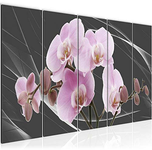 Bild Orkidé Blommor Konsttryck non-woven canvas bild väggdekoration vardagsrum sovrum 202956b