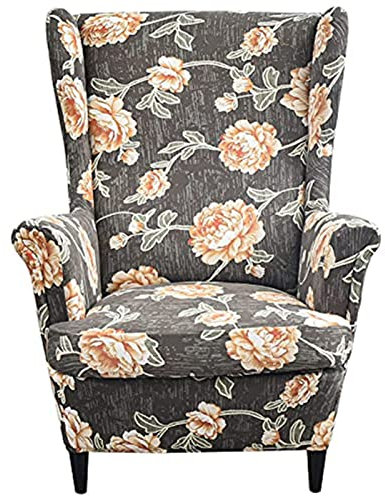 KAISUN Ohrensessel Husse Bezug,Elastisch Sesselbezug Sofaüberwurf,Leicht Zu Reinigen,Dekorative Möbelschutzfolie (Color : Type-3, Size : 6pcs)
