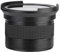 Fisheye Camera Lens, 58MM 0.35X Ultra Wide Angle Lens for SLR DSLR Camera, Wide Circular Fisheye Lens Black